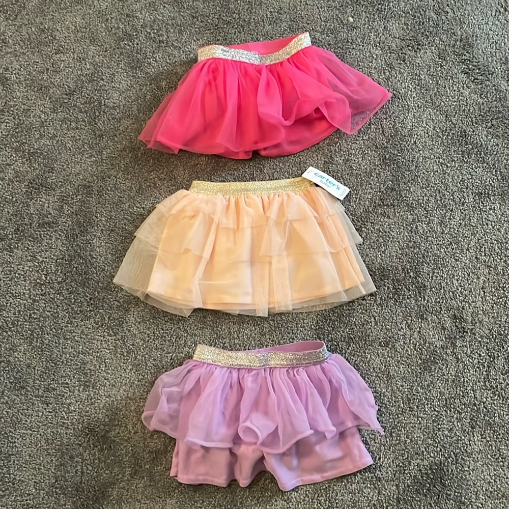 Set of three tutus